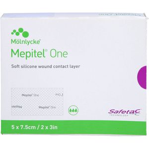 MEPITEL One 5x7,5 cm Silikon Netzverband