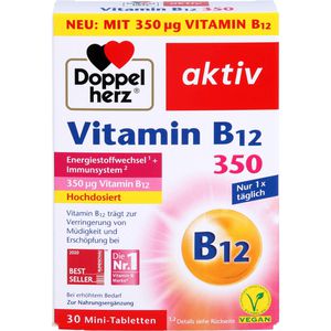     DOPPELHERZ Vitamin B12 350 Tabletten
