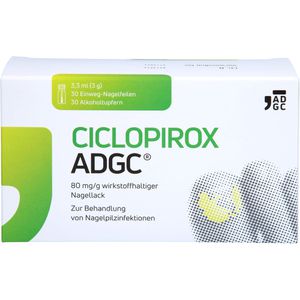     CICLOPIROX ADGC 80 mg/g wirkstoffhalt.Nagellack
