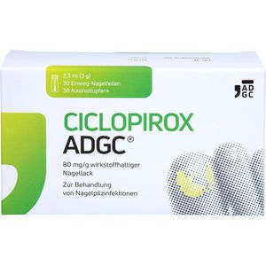 CICLOPIROX ADGC 80 mg/g wirkstoffhalt.Nagellack