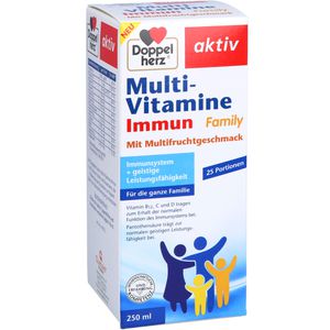 DOPPELHERZ Multi-Vitamine Immun Family flüssig