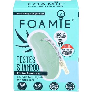 FOAMIE Festes Shampoo Aloe you Vera much tro.Haar