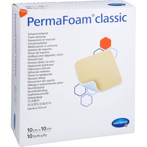 PERMAFOAM classic Schaumverband 10x10 cm