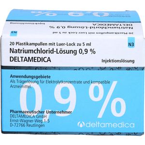 NATRIUMCHLORID-Lösung 0,9% Deltamedica Luer-Lo Pl.