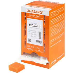 LIGASANO orange steril 2x5x5 cm Spenderbox