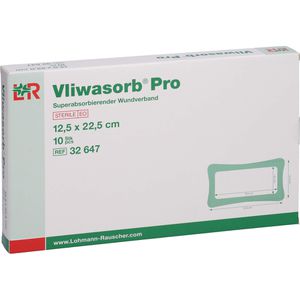 VLIWASORB Pro superabsorb.Komp.steril 12,5x22,5 cm