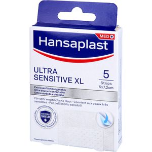 HANSAPLAST Ultra Sensitive Wundverband 5x7,2 cm XL