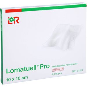 LOMATUELL Pro 10x10 cm steril