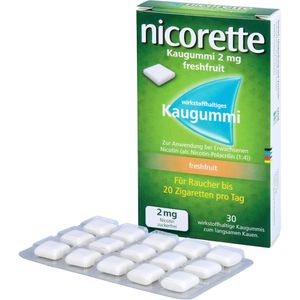 NICORETTE Kaugummi 2 mg freshfruit