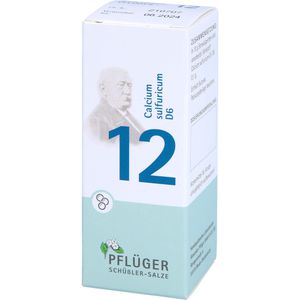 BIOCHEMIE Pflüger 12 Calcium sulfuricum D 6 Glob.