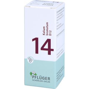 BIOCHEMIE Pflüger 14 Kalium bromatum D 12 Globuli