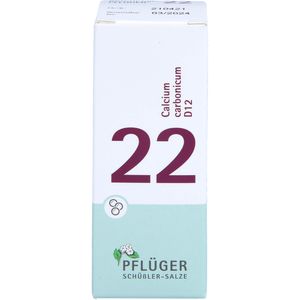 BIOCHEMIE Pflüger 22 Calcium carbonicum D 12 Glob.