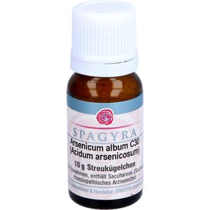 ARSENICUM ALBUM C 30 Acidum arsenicosum Globuli