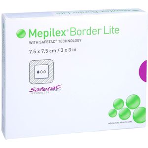 MEPILEX Border Lite Schaumverb.10x10 cm steril