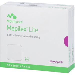 MEPILEX Lite Schaumverband 10x10 cm steril