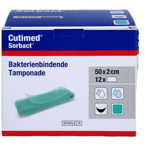 CUTIMED Sorbact Tamponaden 2x50 cm