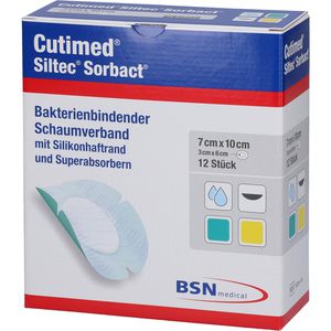 CUTIMED Siltec Sorbact B PU-Verb.7x10 cm oval