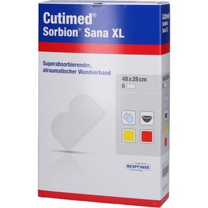 CUTIMED Sorbion SANA Wundauflage XL 28x48 cm