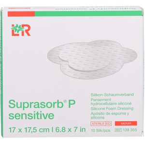 SUPRASORB P sensitive PU-Schaumv.sacr.bor.17x17,5