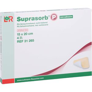 SUPRASORB P PU-Schaumv.nicht klebend 15x20 cm