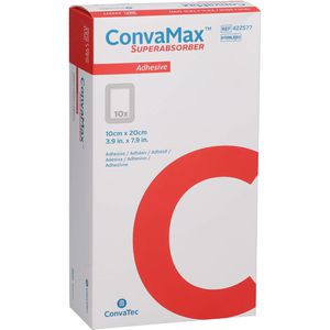 CONVAMAX Superabsorber adhäsiv 10x20 cm