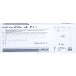 MEDUNASAL-Heparin 500 I.U. Ampullen