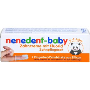 NENEDENT-baby Zahncreme mit Fluorid Zahnpflegeset