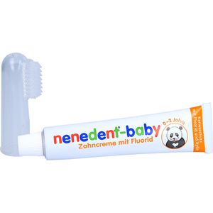 NENEDENT-baby Zahncreme mit Fluorid Zahnpflegeset