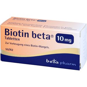 BIOTIN BETA 10 mg Tabletten