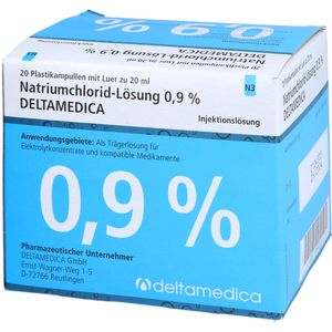 NATRIUMCHLORID-Lösung 0,9% Deltamedica Luer Pl.