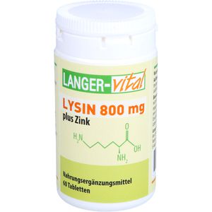 LYSIN 800 mg+Zink Tabletten