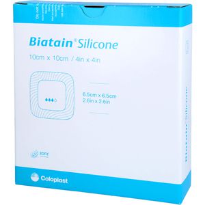 BIATAIN Silicone Schaumverband 10x10 cm