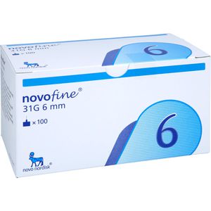 NOVOFINE Nadeln 31 G 0,25x6 mm