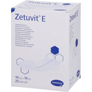 ZETUVIT E Saugkompressen steril 10x10 cm