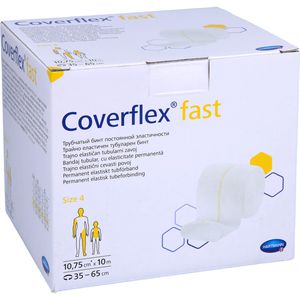 COVERFLEX fast Schlauchverb.Gr.4 10,75cmx10 m weiß