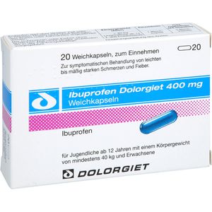 IBUPROFEN Dolorgiet 400 mg Weichkapseln