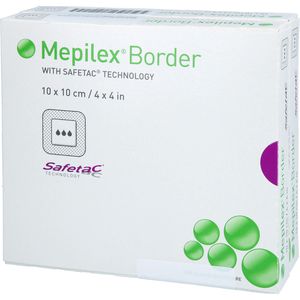 MEPILEX Border Schaumverband 10x10 cm