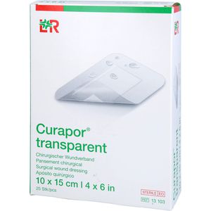 CURAPOR Wundverband steril transparent 10x15 cm