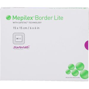 MEPILEX Border Lite Schaumverb.15x15 cm steril