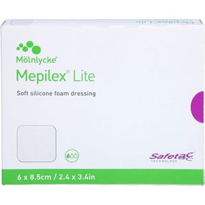 MEPILEX Lite Schaumverband 6x8,5 cm steril