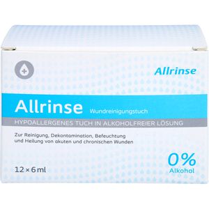 ALLRINSE Wundreinigungstuch 6 ml