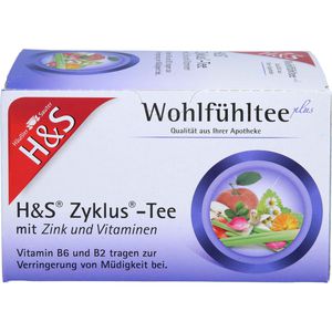 H&S Zyklus-Tee mit Zink und Vitaminen Filterbeutel