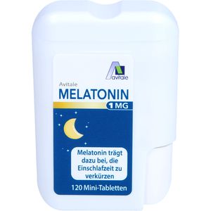 MELATONIN 1 mg Mini-Tabletten im Spender
