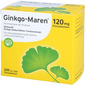 GINKGO-MAREN 120 mg Filmtabletten