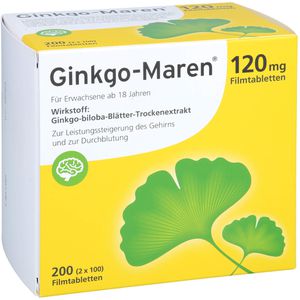 Ginkgo-Maren 120 mg Filmtabletten 200 St
