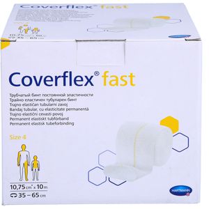 COVERFLEX fast Schlauchverb.Gr.4 10,75cmx10 m weiß