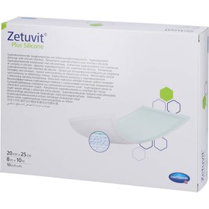 ZETUVIT Plus Silicone steril 20x25 cm