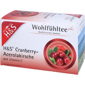 H&S Cranberry-Acerolakirsche mit Vitamin C Fbtl.