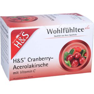 H&S Cranberry-Acerolakirsche mit Vitamin C Fbtl.