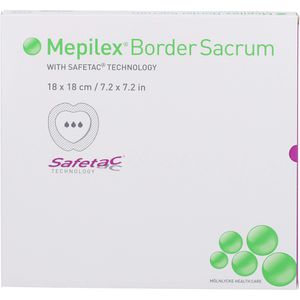 MEPILEX Border Sacrum Schaumverb.18x18 cm steril